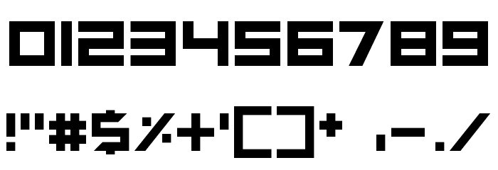 Neptune Lander Font OTHER CHARS