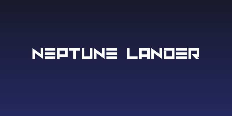 Neptune Lander Social Header