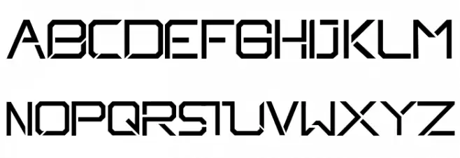 Neptunes Schriftart Groß