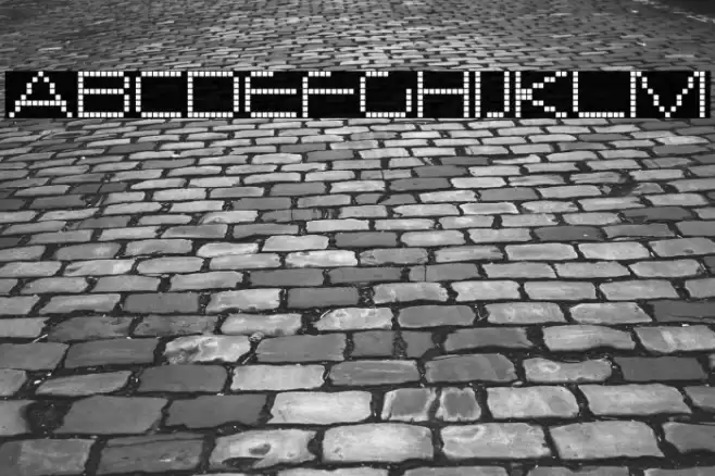 NerdropolLattice-Regular Schriftart examples