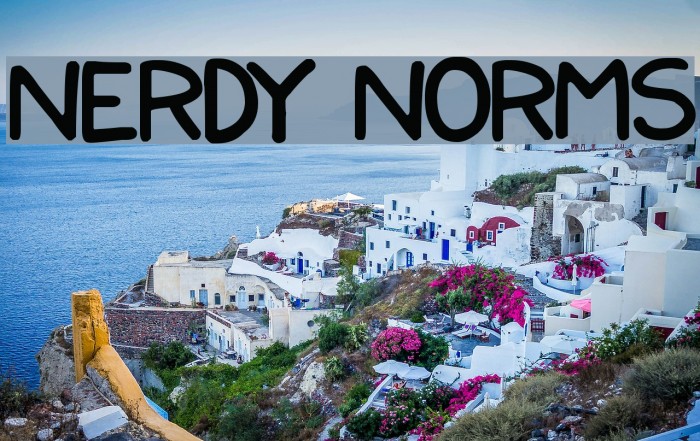 Nerdy Norms Font examples