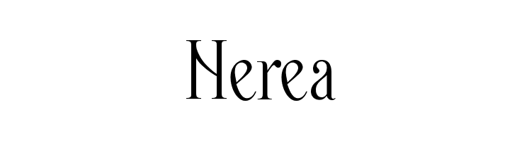 Nerea  baixar fontes gratis