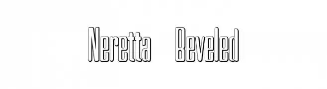 Neretta Beveled  Descarca Fonturi Gratis