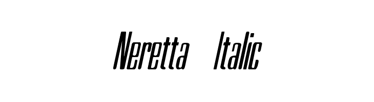 Neretta Italic Font