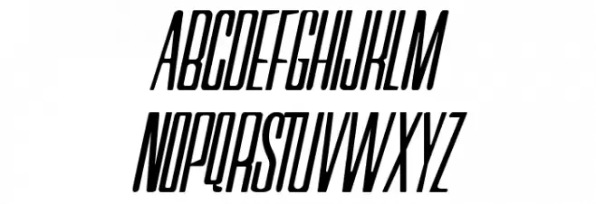 Neretta Italic フォント 大文字