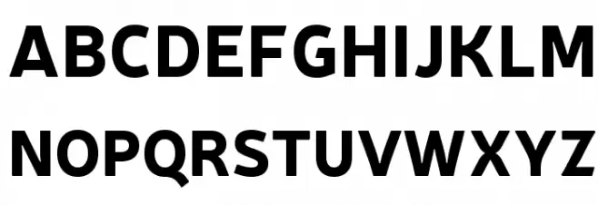 Neris Black Schriftart Groß