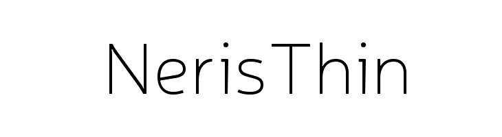 Neris Thin  لخطوط تنزيل
