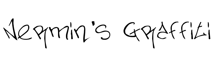 Nermin's Graffiti  नि: शुल्क फ़ॉन्ट्स डाउनलोड