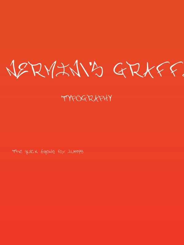 Nermin's Graffiti Poster