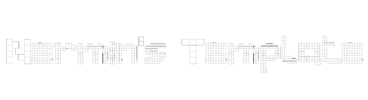 Nermin's Template  Free Fonts Download