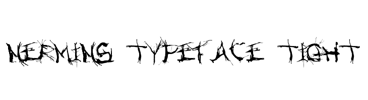 Nermins Typeface Tight Font