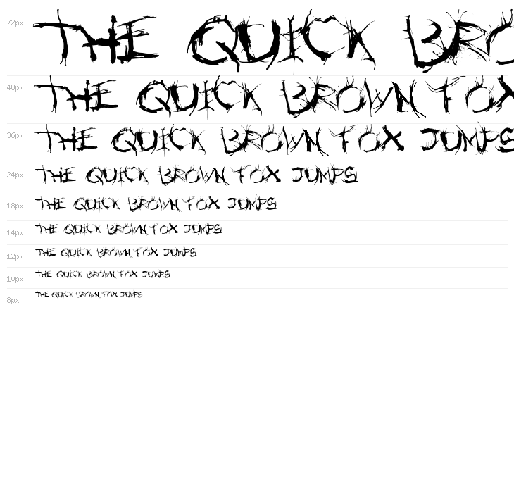 Nermins Typeface Tight Waterfall