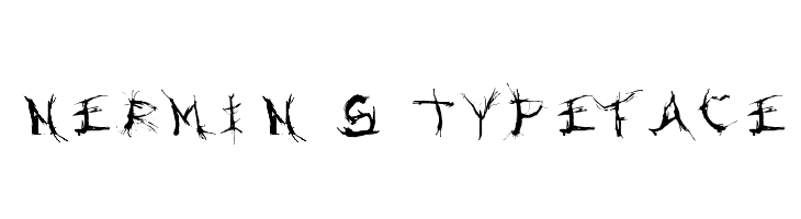 Nermin's Typeface  フリーフォントのダウンロード