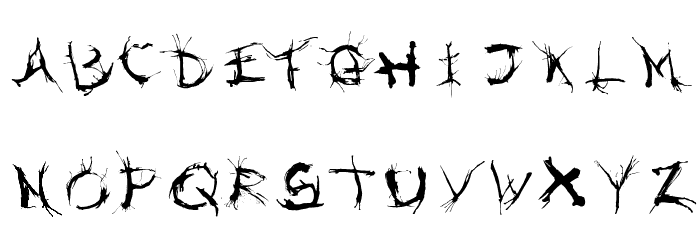 Nermin's Typeface Font LOWERCASE