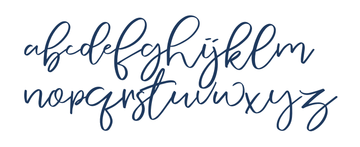 Nermola Script Regular Lowercase