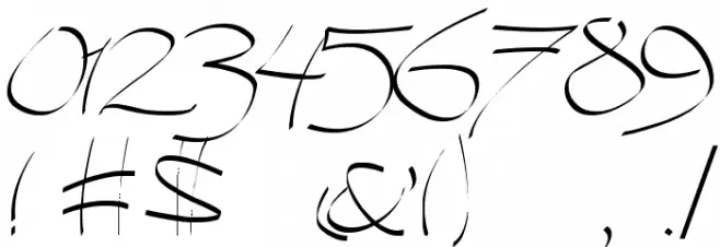 Nero D'Avola Font OTHER CHARS