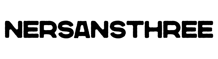 NersansThree  baixar fontes gratis