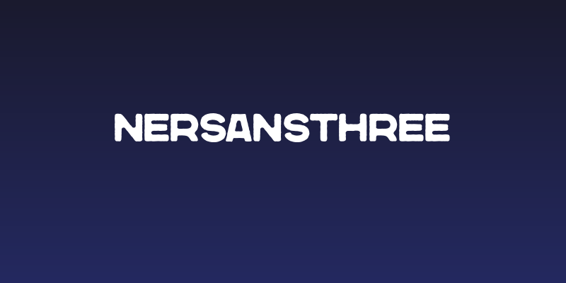 NersansThree Social Header