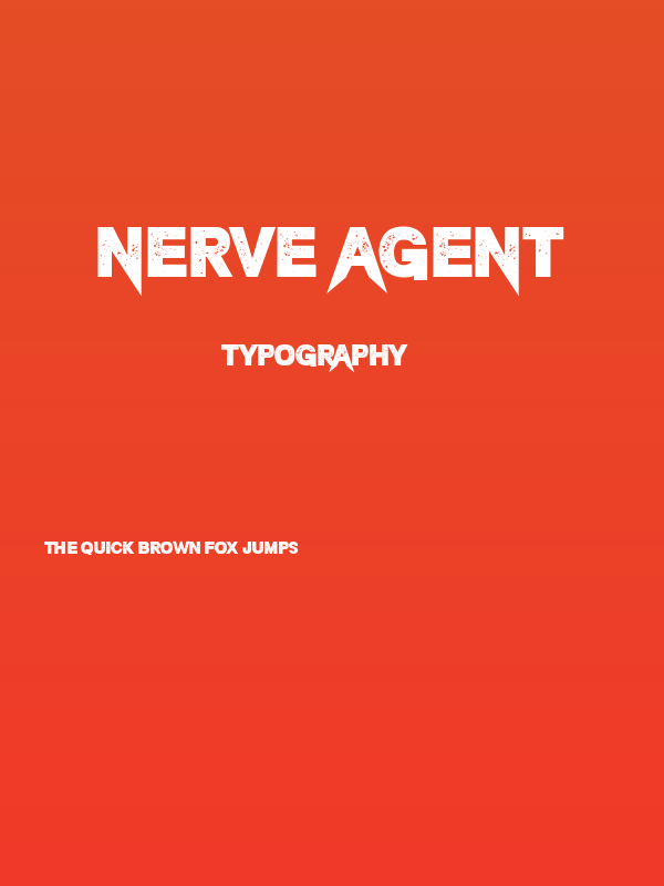 Nerve Agent Poster