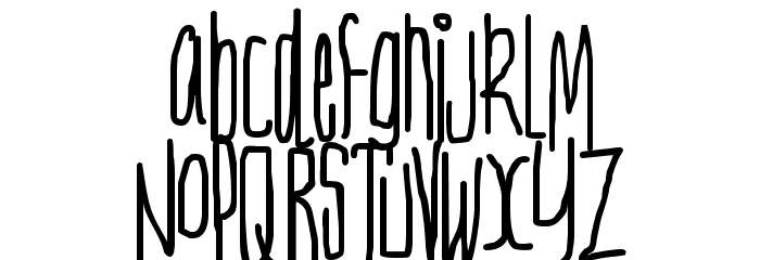 Nerve Tonic Font LOWERCASE