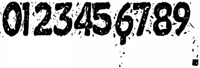 Nervous Rex Font OTHER CHARS