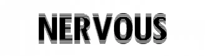 Nervous  Frei Schriftart Herunterladen