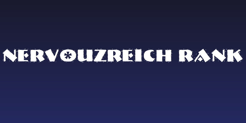 NervouzReich Rank Social Header
