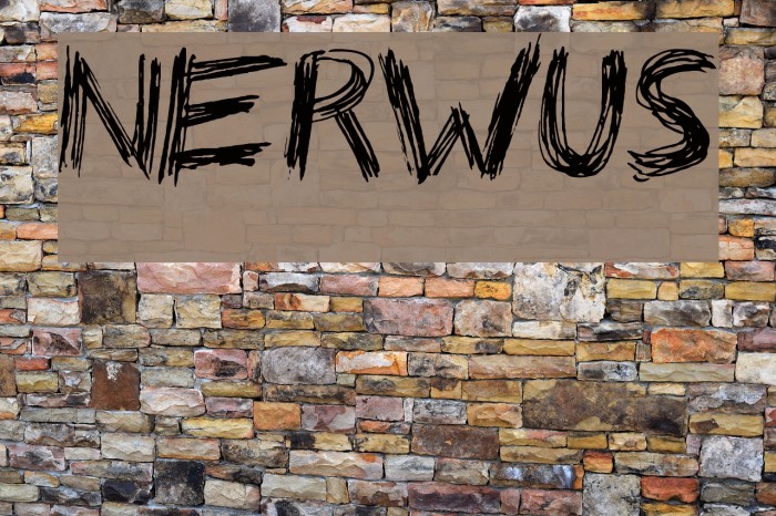 Nerwus フォント examples