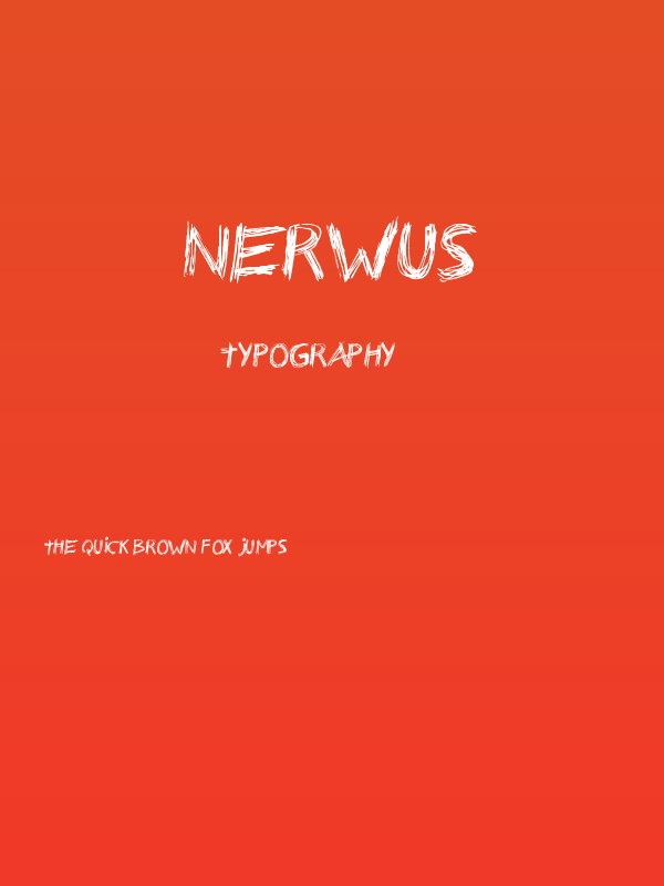 Nerwus Poster