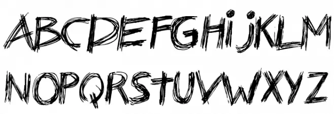 Nerwus フォント 小文字