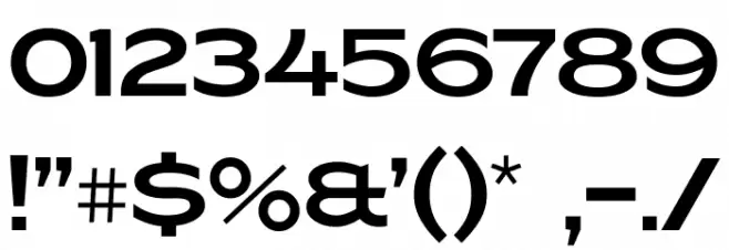 Nesatho Font OTHER CHARS