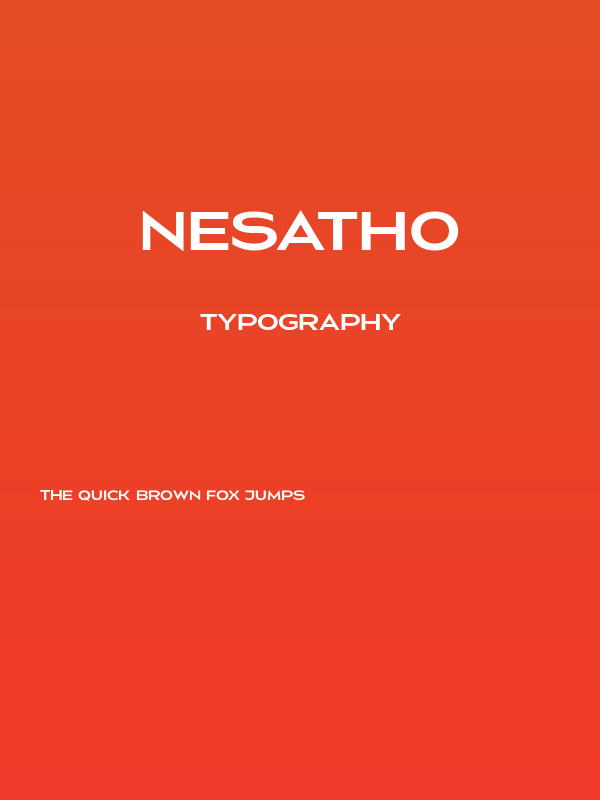 Nesatho Poster