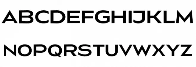 Nesatho Schriftart Groß