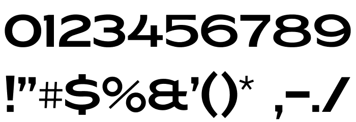 NesathoBeryl Font OTHER CHARS