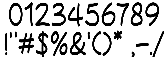 Nesdays Font OTHER CHARS