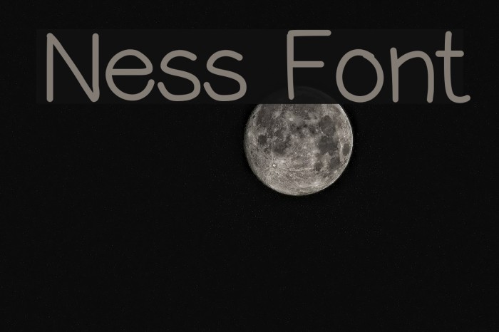Ness Font examples