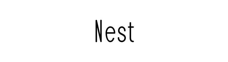 Nest  免费字体下载