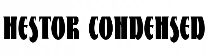 Nestor Condensed  Fuentes Gratis Descargar