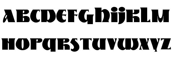 Nestor Font LOWERCASE