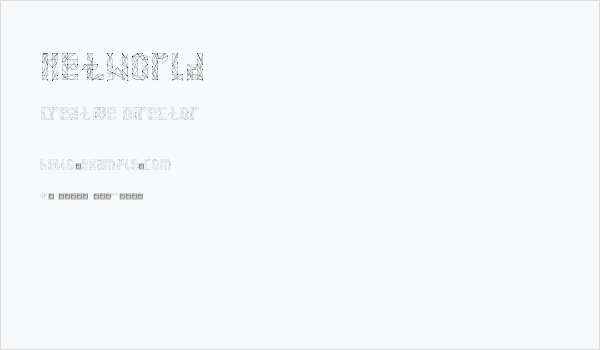 NetWorld Business Card