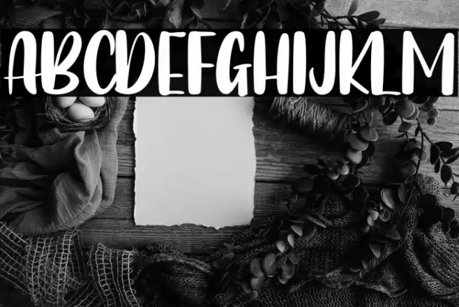 Netherland Cracker - Personal U Font examples