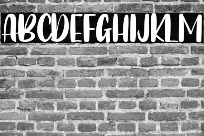 Netherland Cracker - Personal U Font examples