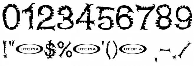 Netherworld Font OTHER CHARS