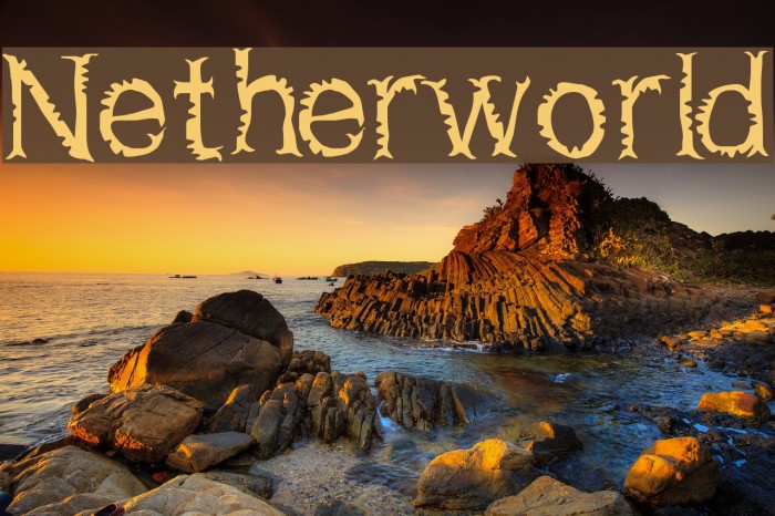 Netherworld फ़ॉन्ट examples