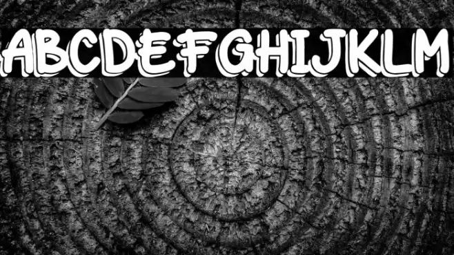 Netigen Shadow Font examples