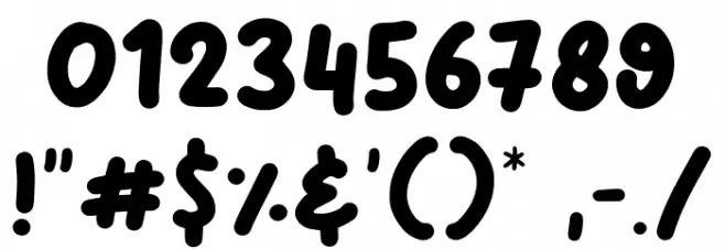 Netigen Font OTHER CHARS