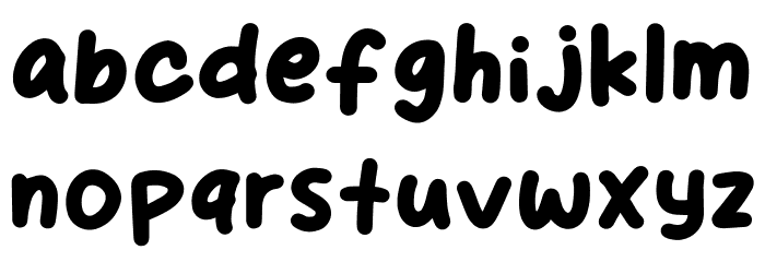 Netigen Font LOWERCASE
