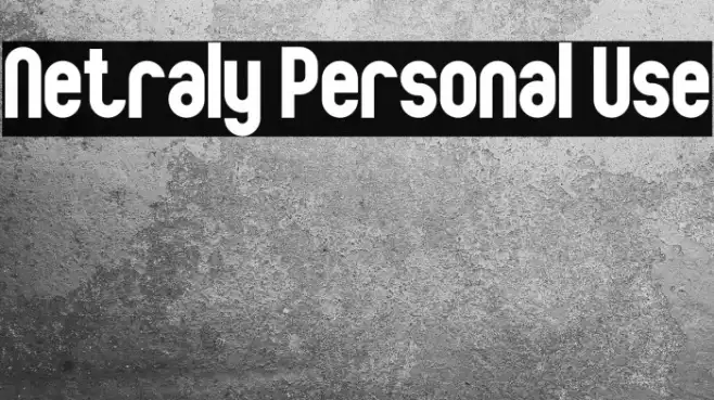 Netraly Personal Use Example 2