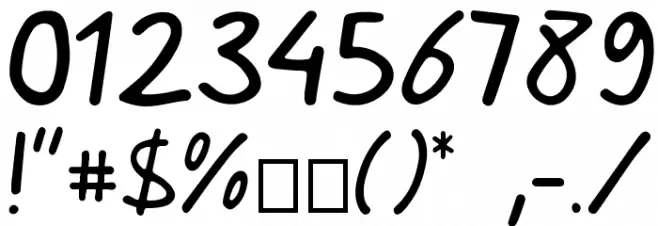 Netsrak Font OTHER CHARS