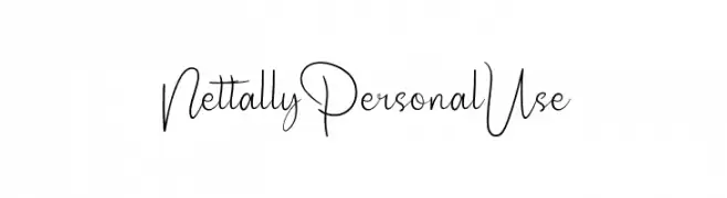 Nettally Personal Use  Frei Schriftart Herunterladen